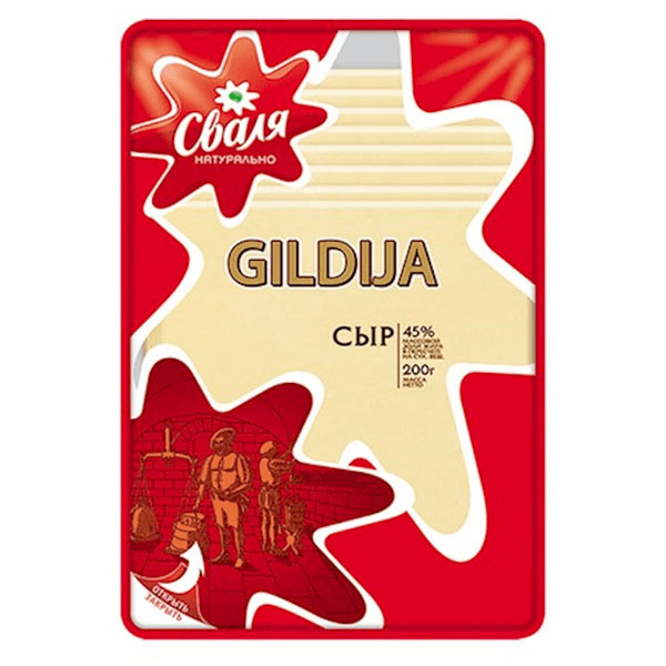 Нарезанный сыр Гильдия 45% – 5,29 унции (150 г)